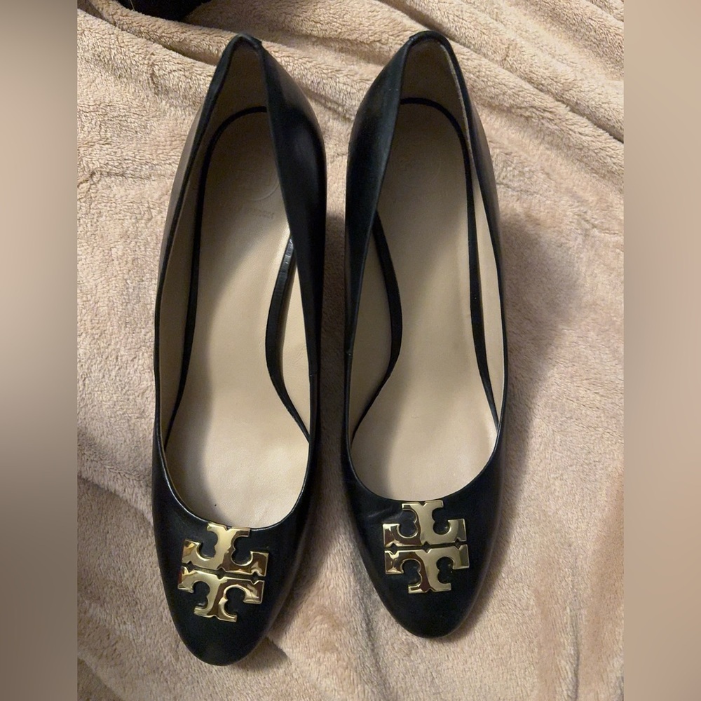 Black Tory Burch Raleigh 70mm pump